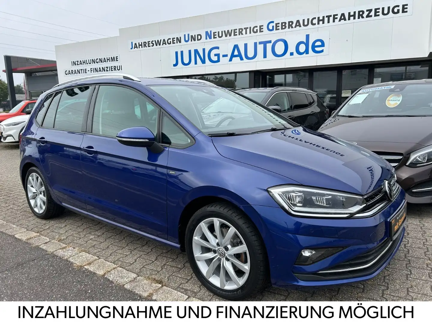 Volkswagen Golf Sportsvan JOIN DSG AHK LED TWA KAMERA Bleu - 1