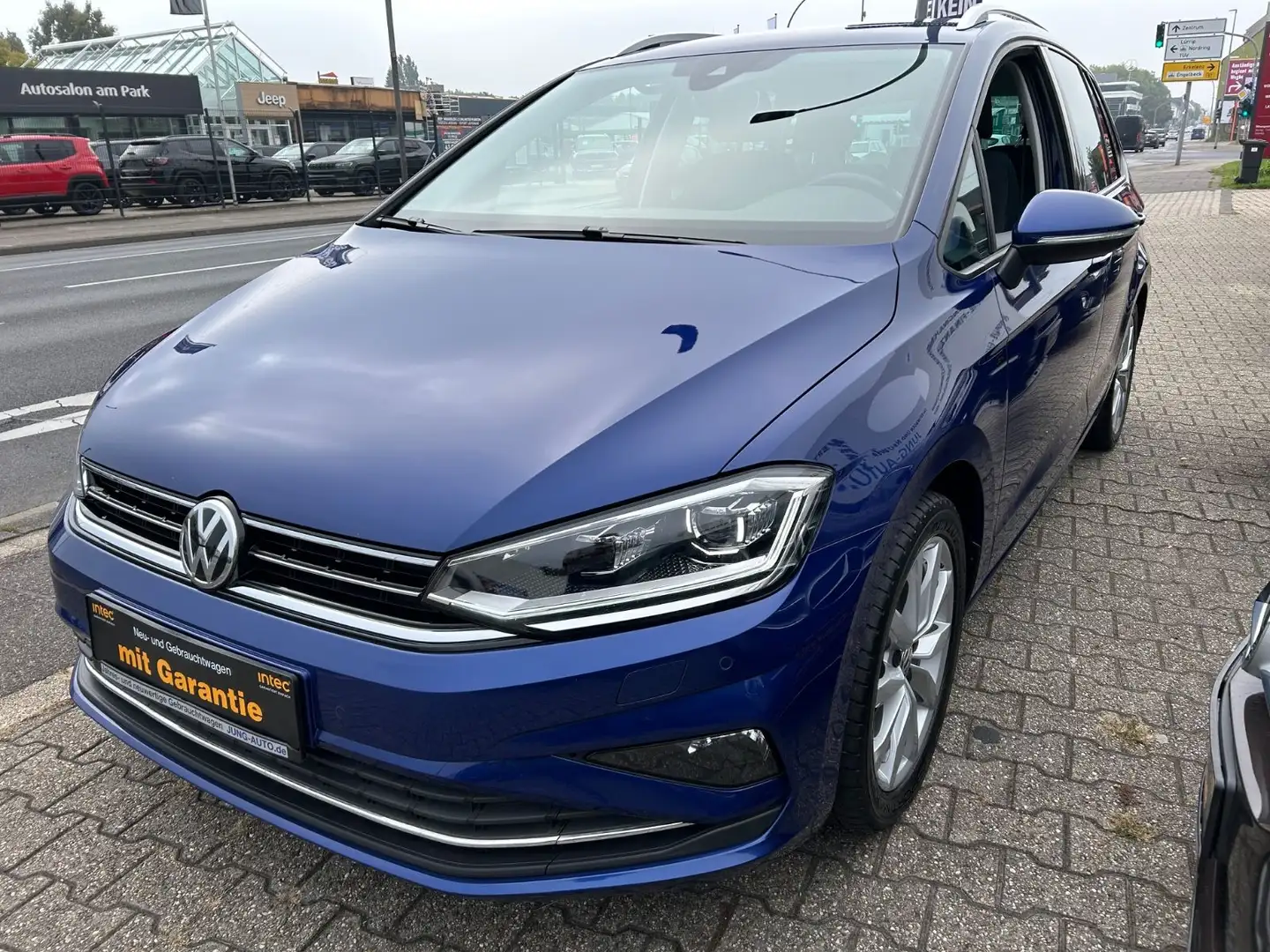 Volkswagen Golf Sportsvan JOIN DSG AHK LED TWA KAMERA Bleu - 2