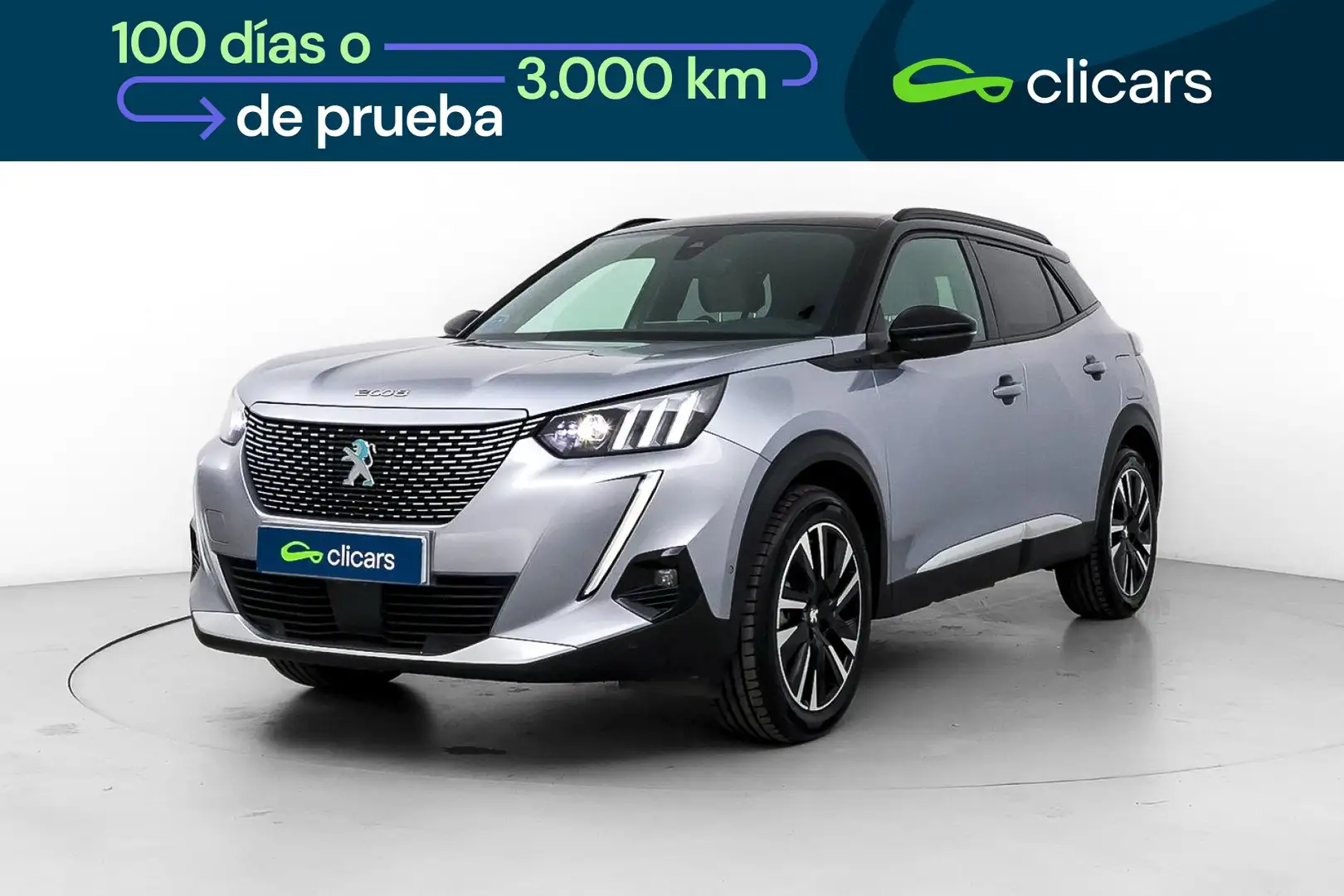 Peugeot 2008 GT Pack Eléctrico 100kW Plateado - 1