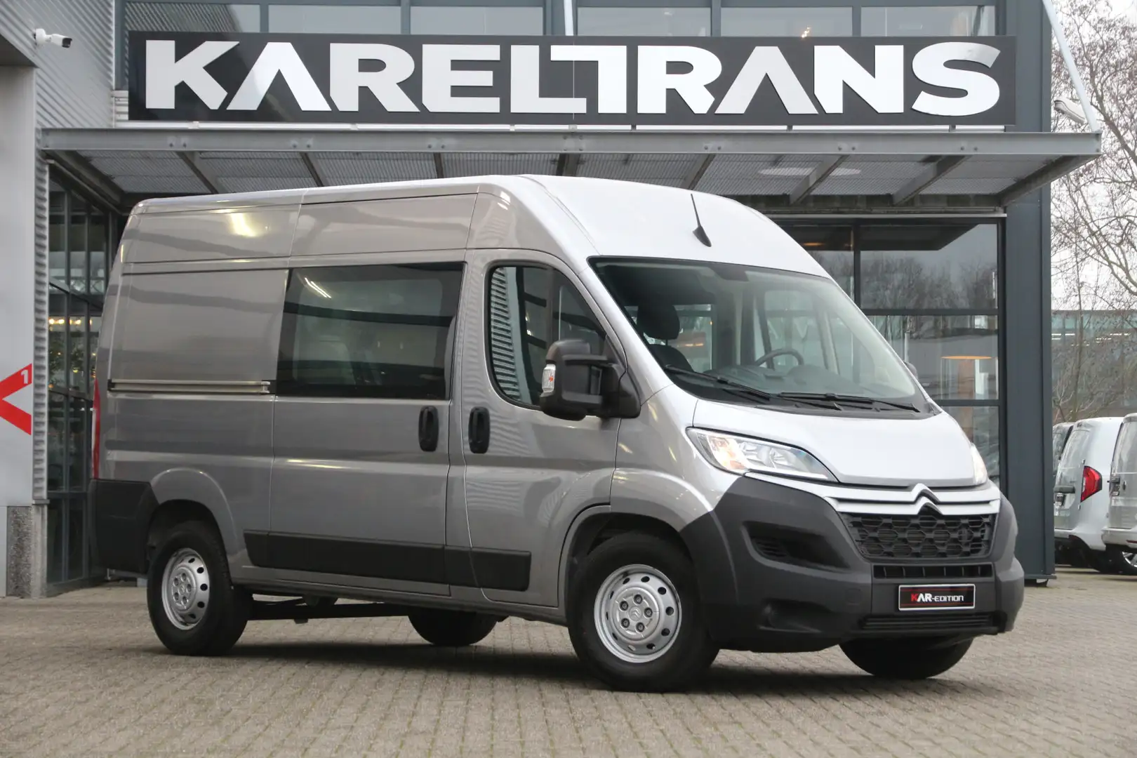 Citroen Jumper 2.2 BlueHDi 140 | DC | L2H2 | 8.800KM | Navi | Cam Gris - 1