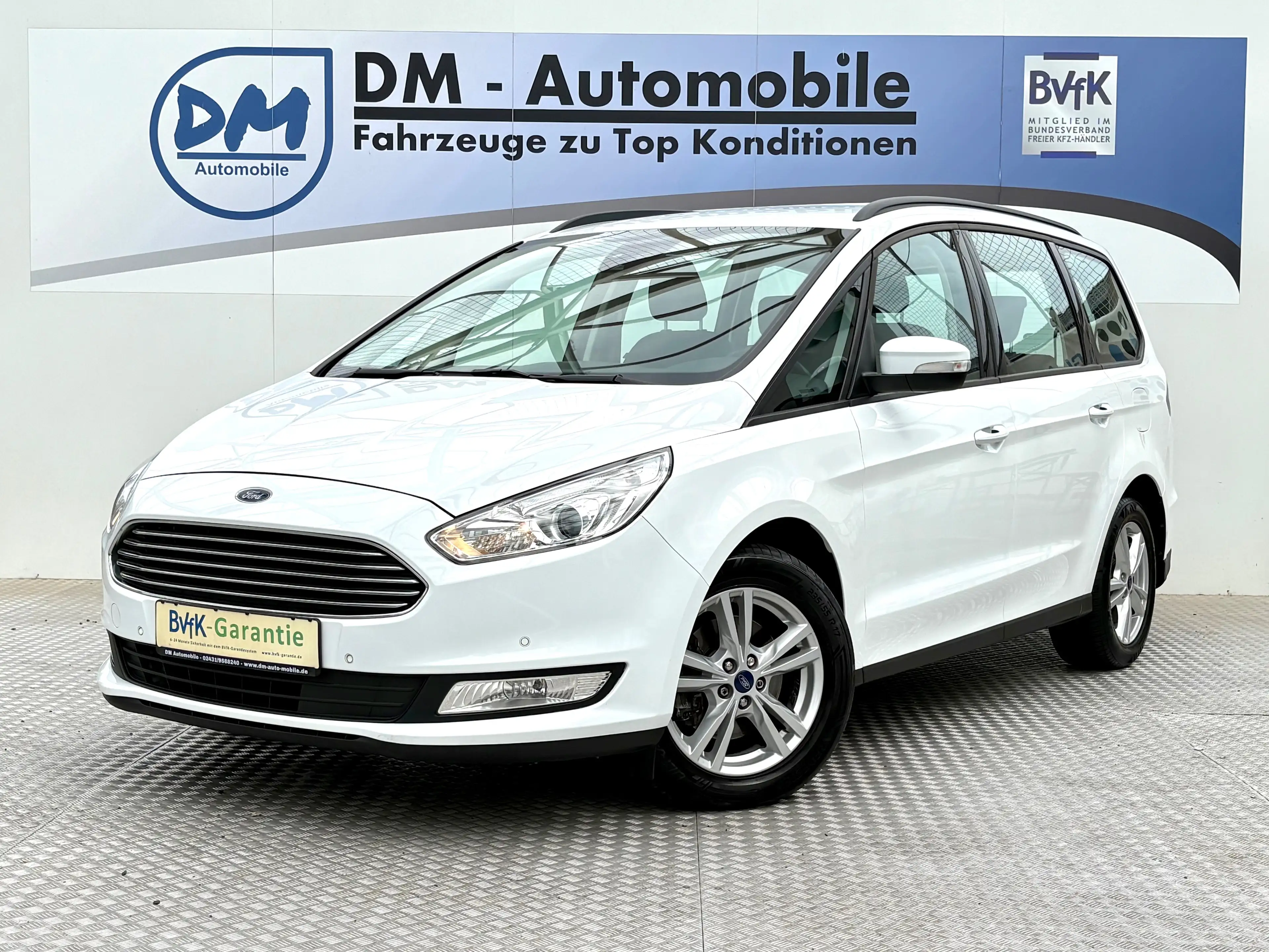 Ford Galaxy 2.0 TDCi Business 190PS 7SITZE NAVI AHK 8FACH STDHZG