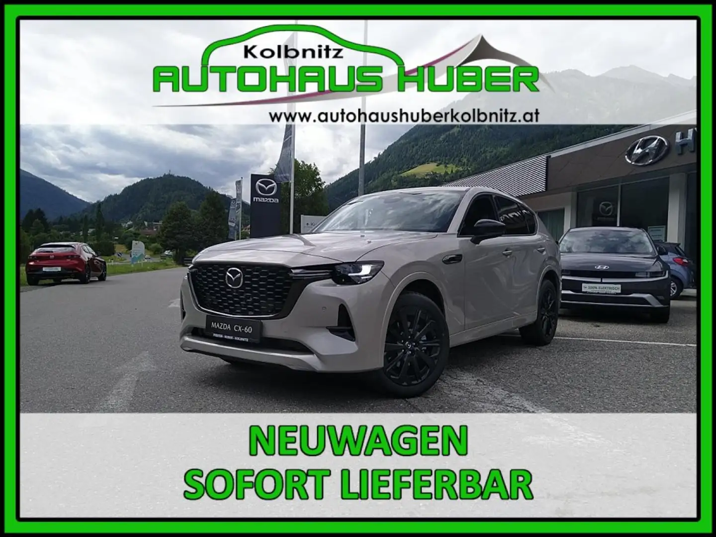 Mazda CX-60 3,3 DIESEL 6ZYL CD254 AUT AWD HOMURA PLUS Silber - 1
