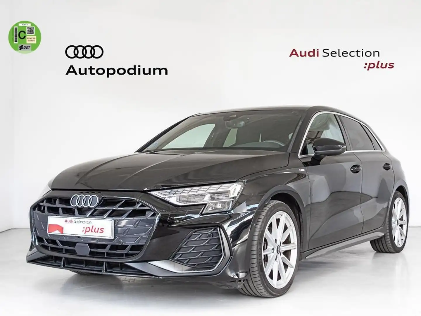 Audi A3 Sportback TDI S line S tronic 110kW Negro - 1
