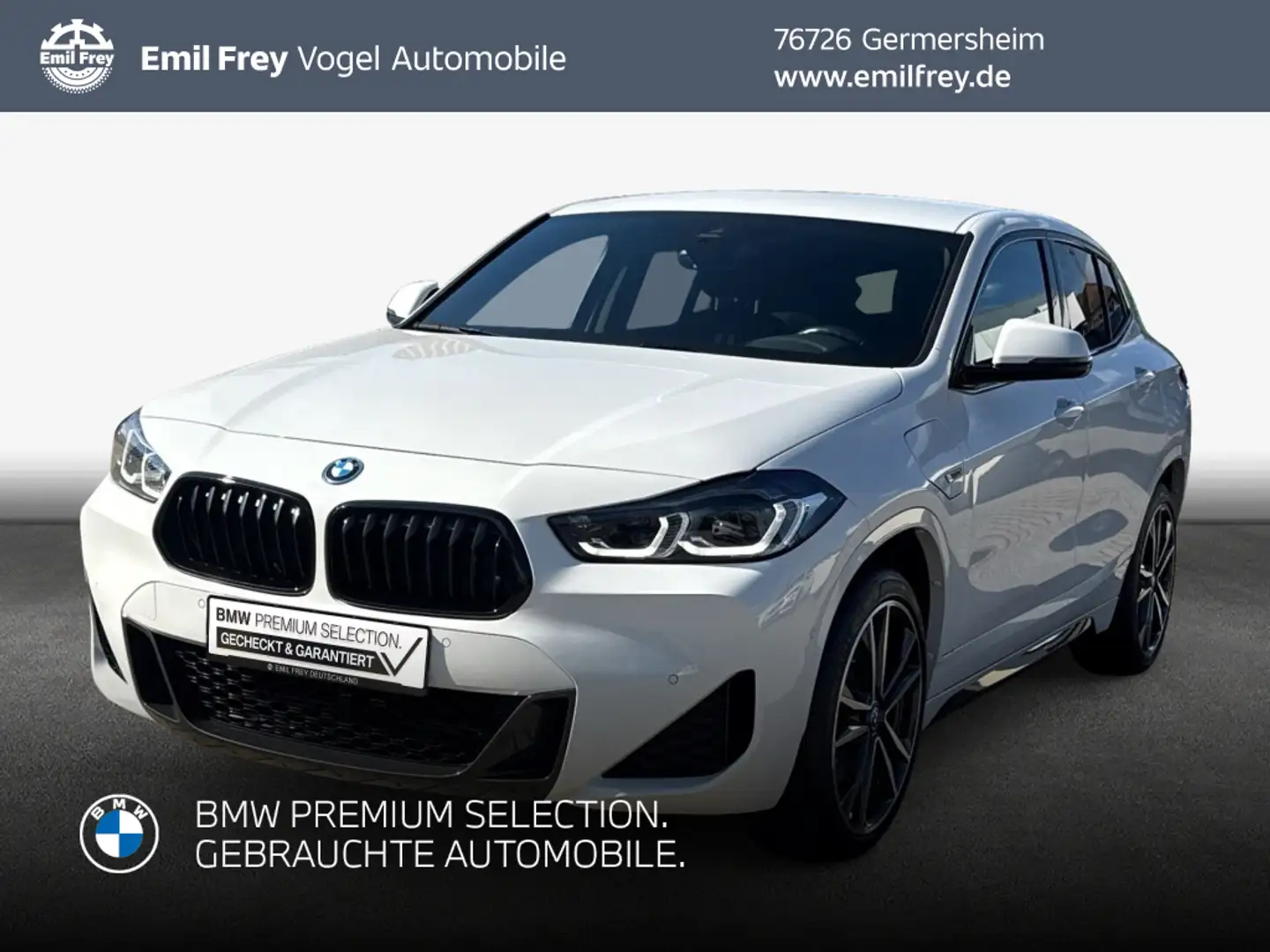 BMW X2 xDrive25e M Sport Weiß - 1