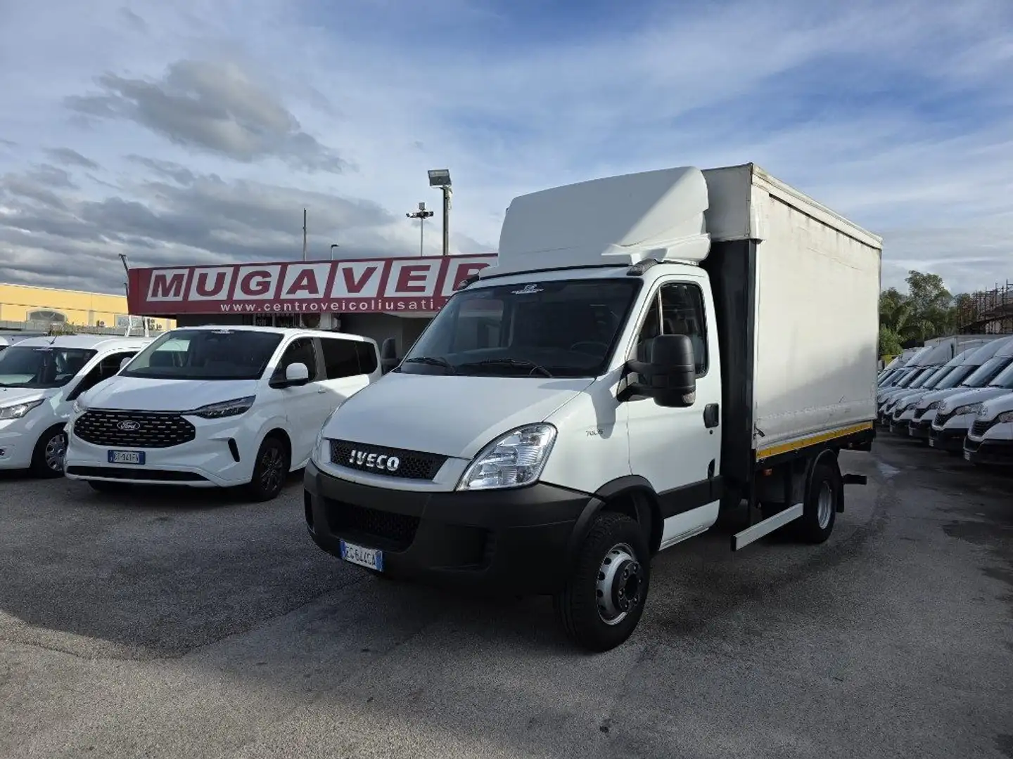 Iveco DAILY 70C15 3.0  CENTINA+SPONDA Blanc - 1