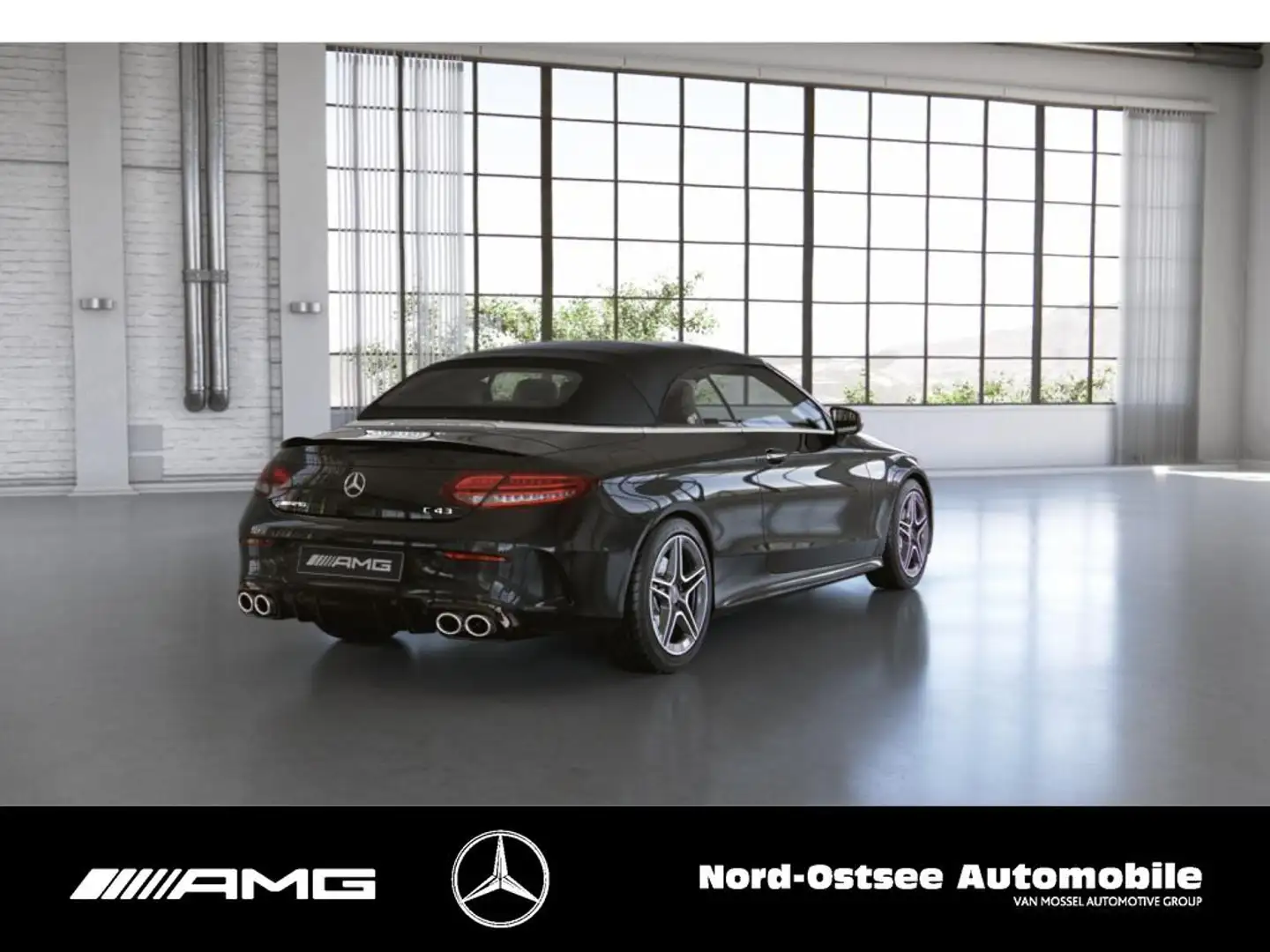 Mercedes-Benz C 43 AMG AMG C 43 4M  HUD BURMESTER DISTO PARKPAKET LED Noir - 2