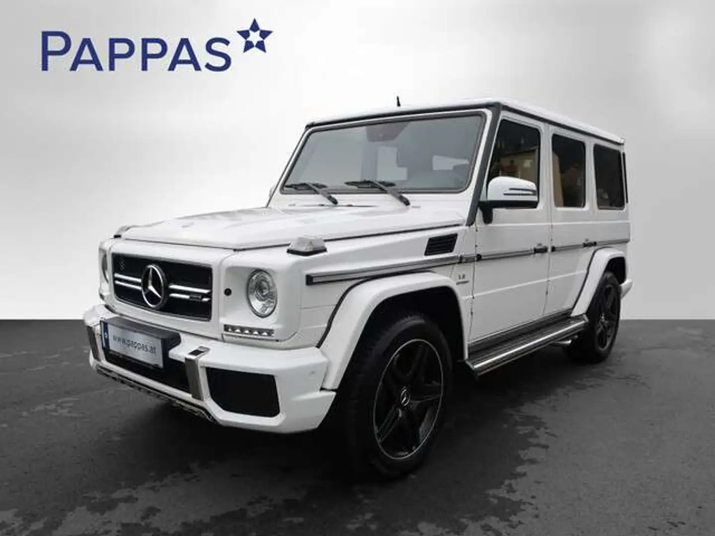 Mercedes-Benz G 63 AMG Station-Wagen lang SHD Cam Distr SHZ Blanco - 1