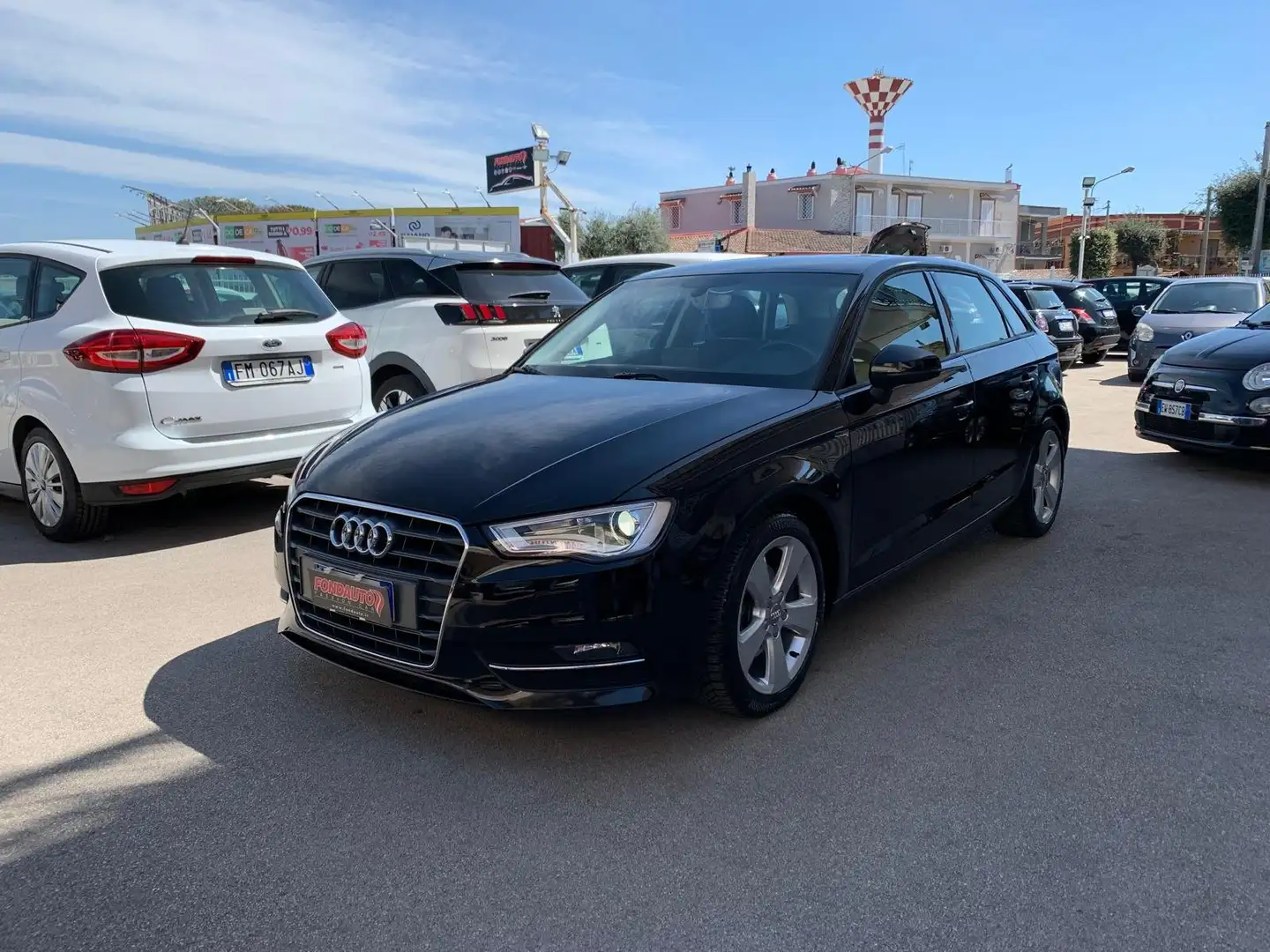 Audi A3 A3 5p 1.9 tdi Attraction 150cv auto Zwart - 1