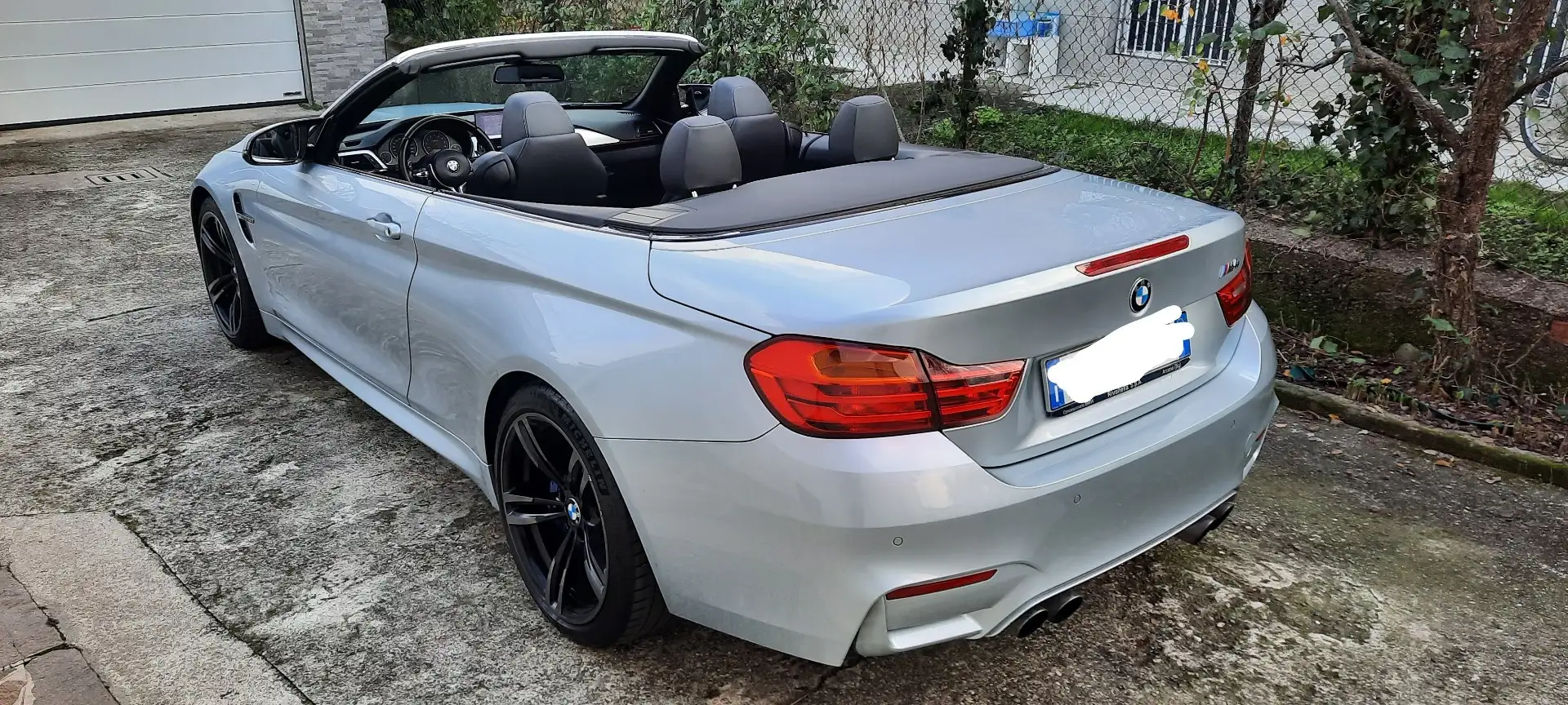 BMW M4 Cabrio 3.0 dkg Argento - 2