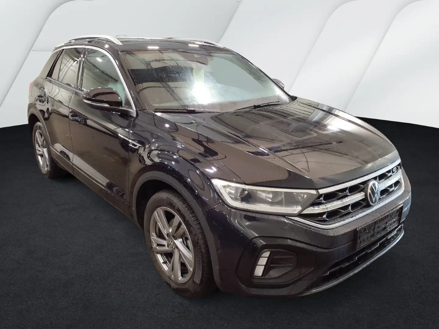 Volkswagen T-Roc 1.5 TSI DSG R-LINE NAVI KAMERA AHK SITZHZG Schwarz - 2