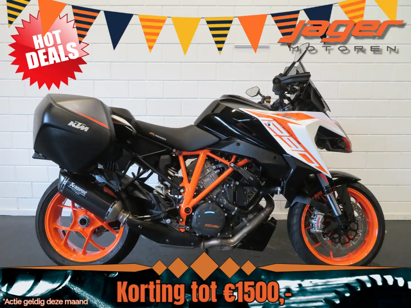 KTM 1290 Super Duke GT KOFFERS AKRA Oranje - 1