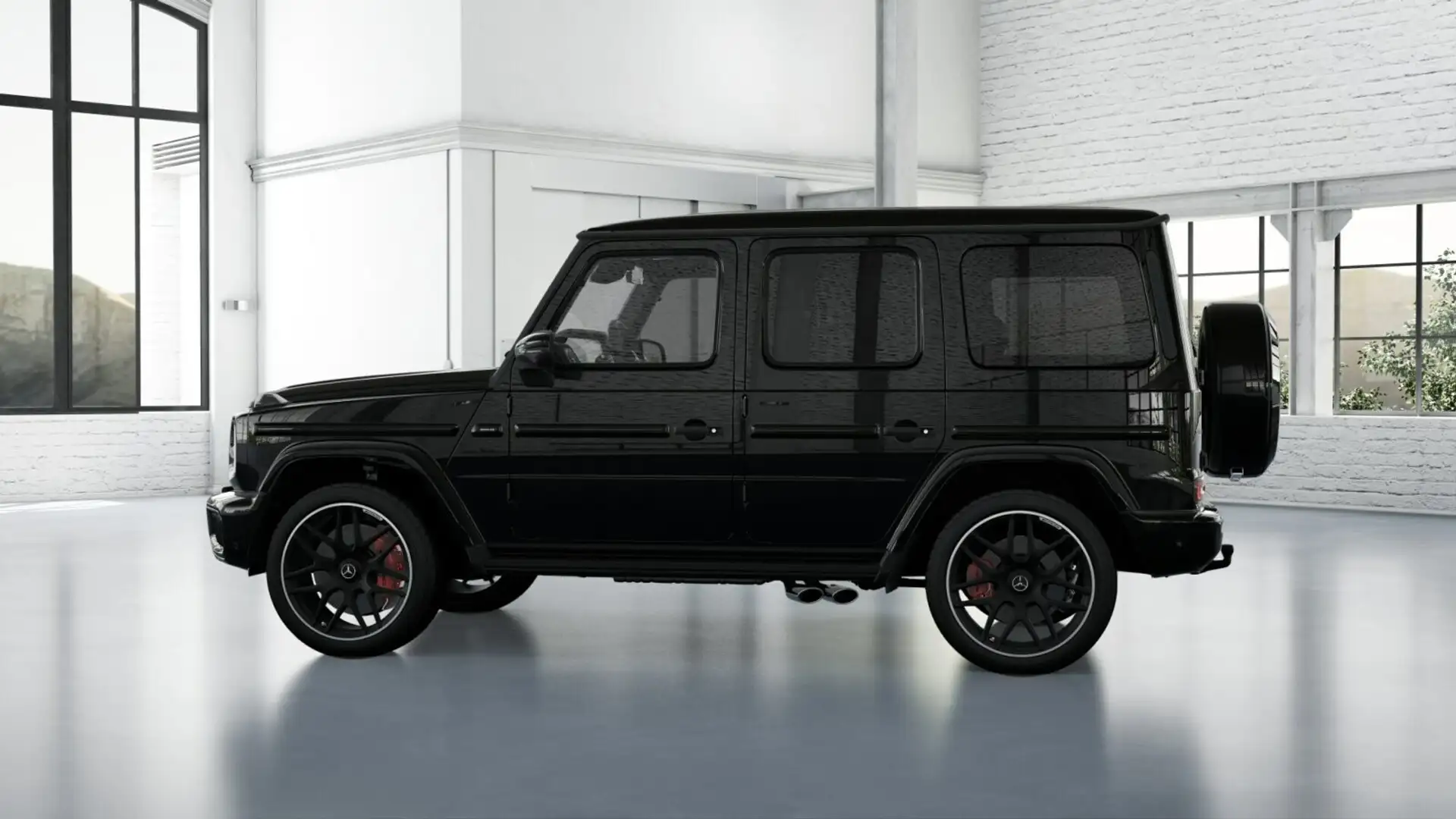 Mercedes-Benz G 63 AMG G 63 AMG FACELIFT Night I+II Kreuzspeiche Carbon Schwarz - 2
