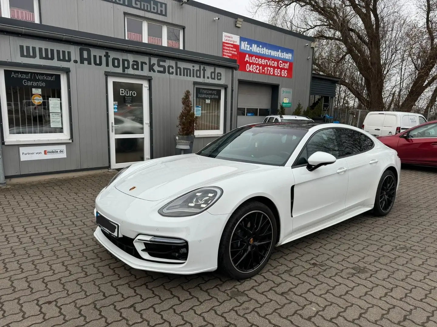 Porsche Panamera 360°KAM*LED*PANO*ACC*SOFT*SCHECKHEFT! Weiß - 1