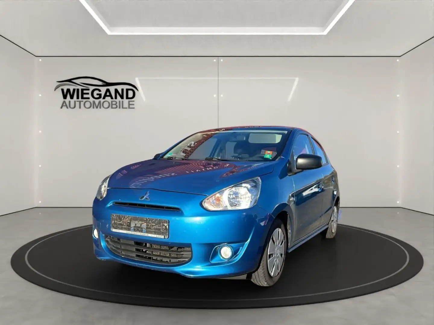 Mitsubishi Space Star 1.0+EXPORT+RADIO+ISOFIX+ABS+EBD+ Blauw - 1