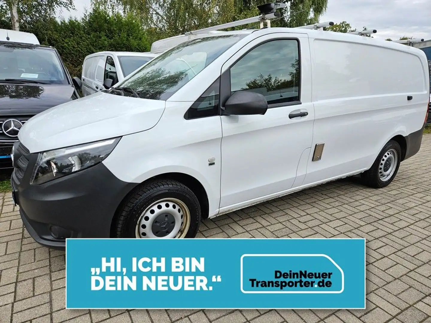 Mercedes-Benz Vito 116 CDI LANG|36tKM|SORTIMO REGAL|230V|EX-BW Weiß - 2