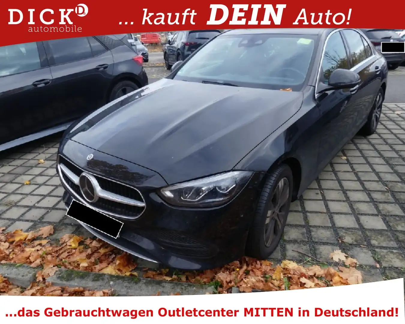 Mercedes-Benz C 300 e 9G Avantg LED/ACC/NAVI/STANDHZ/RFK/8Fa Noir - 1