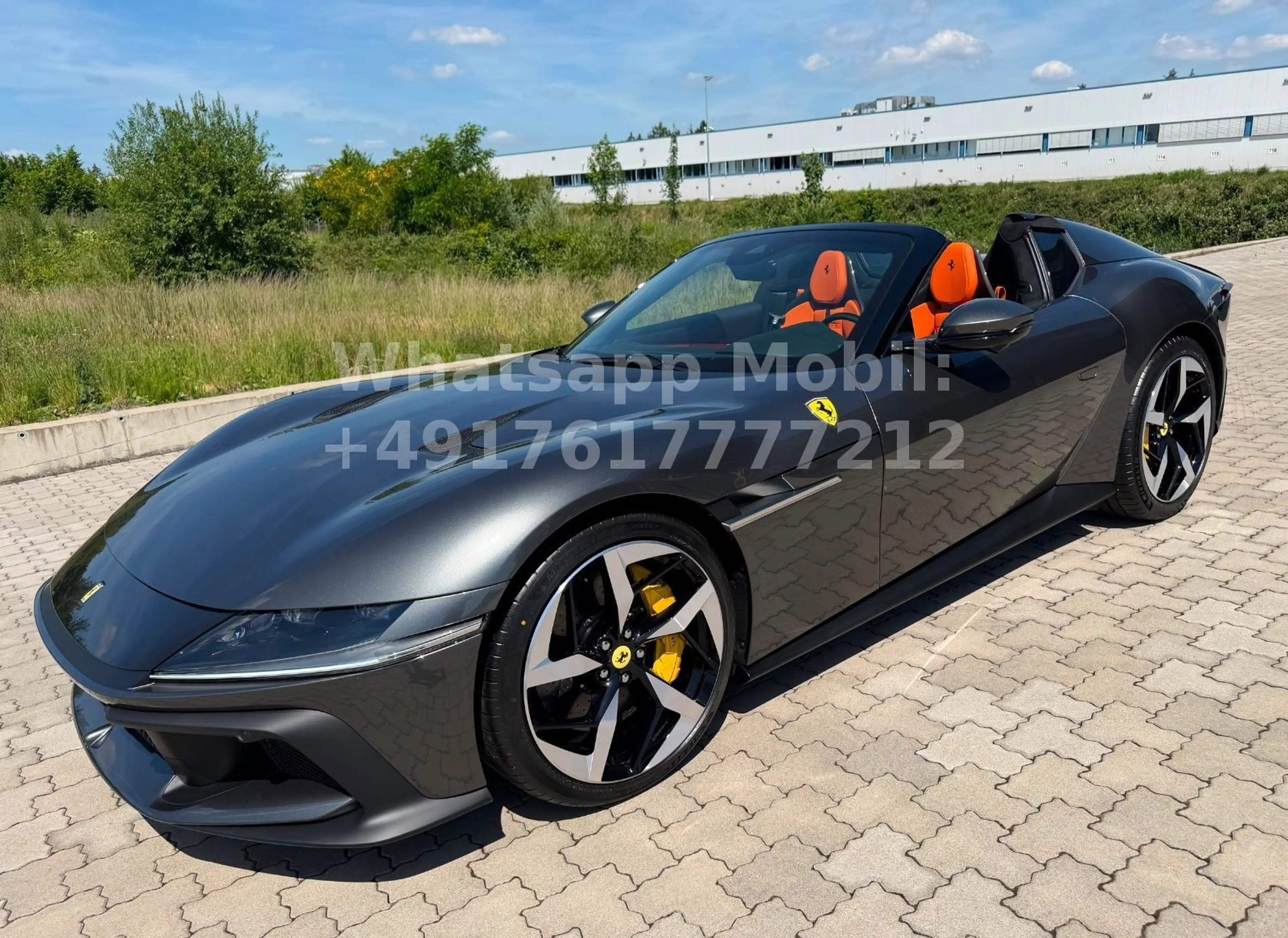Ferrari 12 Cilindri 12 CILINDRI SPIDER ORANGEINT LIFT CARBON 26 FULL — photo 2