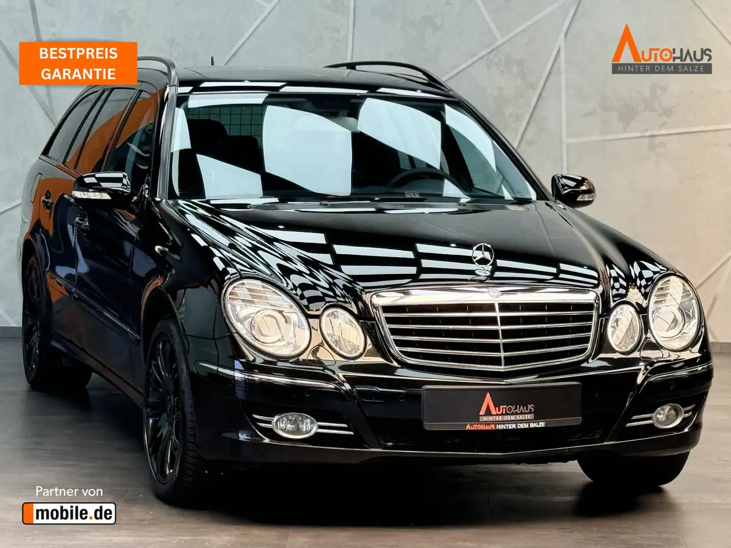 Mercedes-Benz E 500 E 500 T 4Matic |STDHZG|PDC|TEMP|AHK|H&K Schwarz - 1