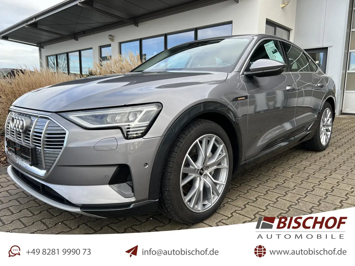 Audi e-tron Sportback 55 quattro advanced Grigio - 1