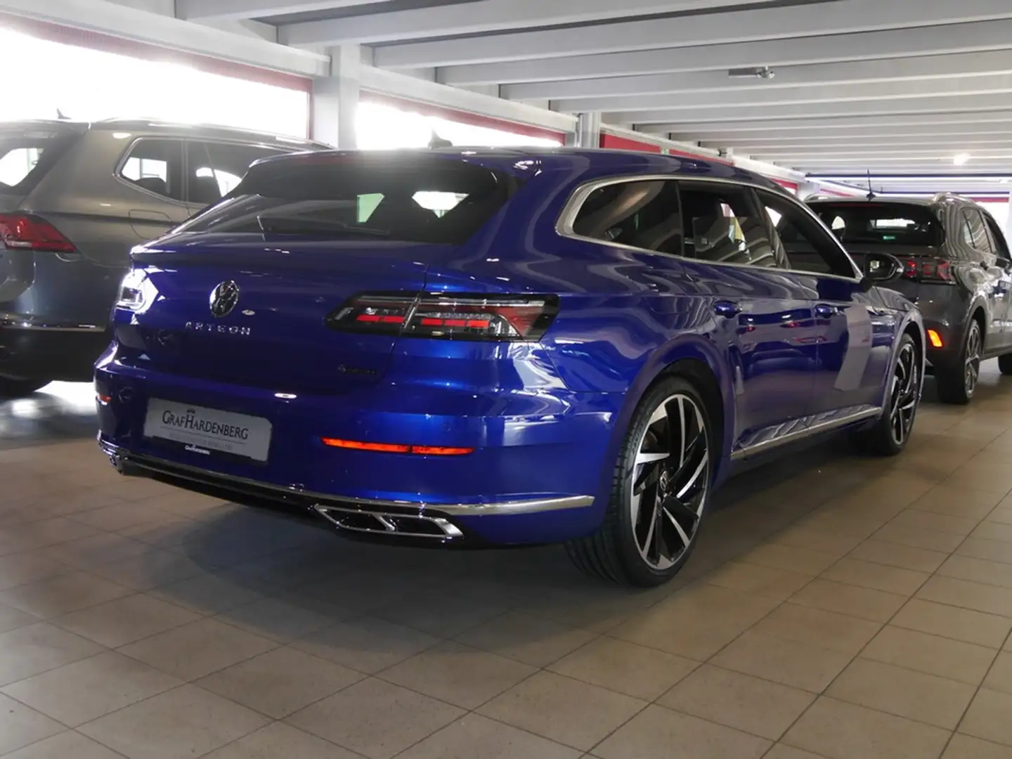 Volkswagen Arteon Shooting Brake R-Line 4Motion TDI DSG AHK Blau - 2
