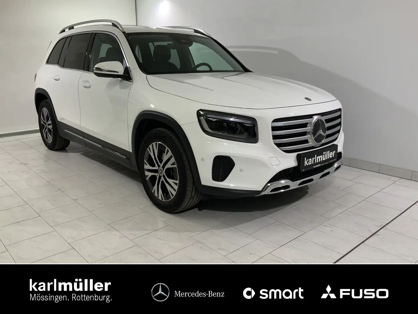 Mercedes-Benz GLB 220 GLB 220 4M AHK+WinterP+el.Heckk+LED+Apple+RfK Navi Weiß - 1