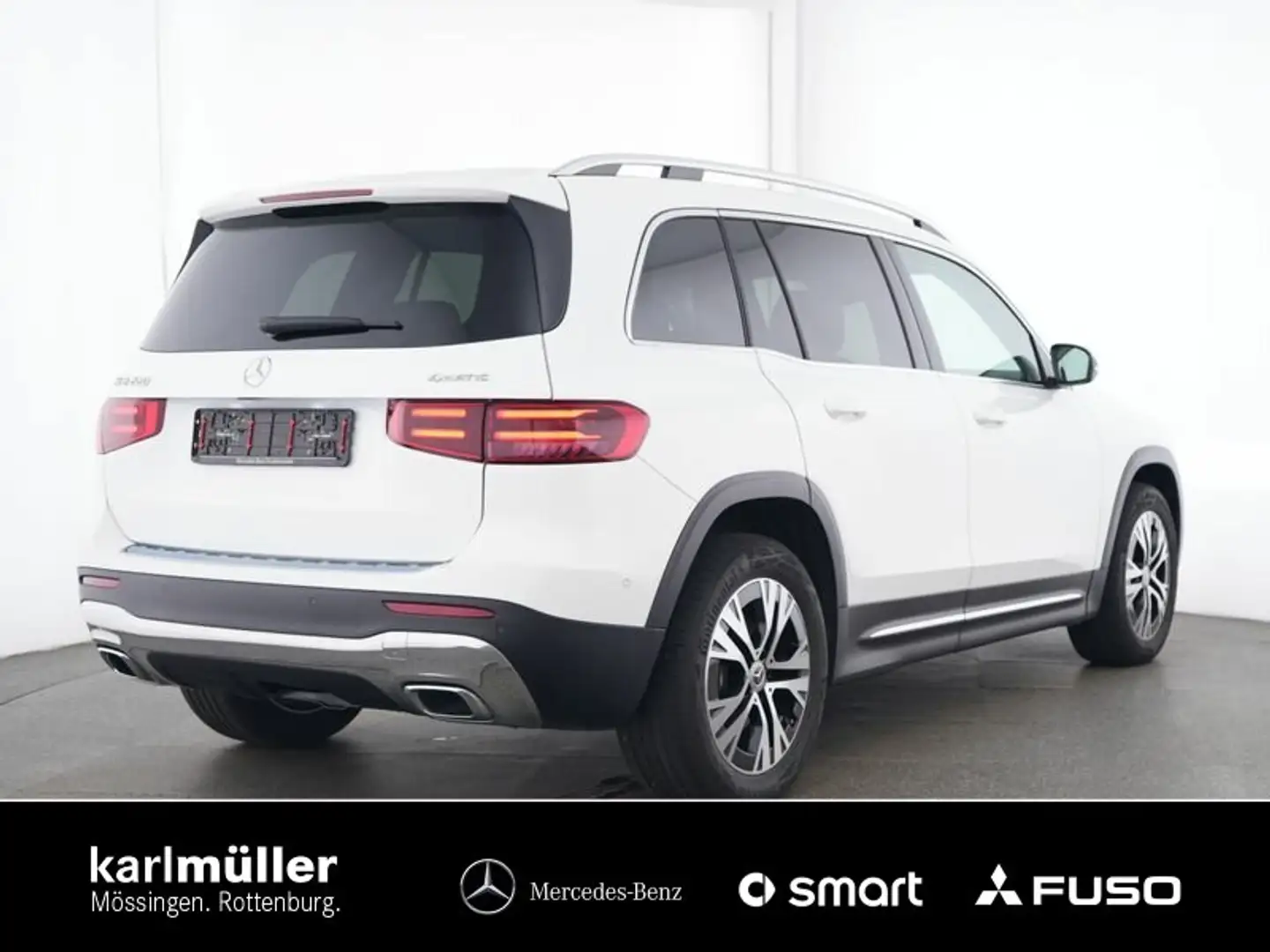 Mercedes-Benz GLB 220 GLB 220 4M AHK+WinterP+el.Heckk+LED+Apple+RfK Navi Weiß - 2