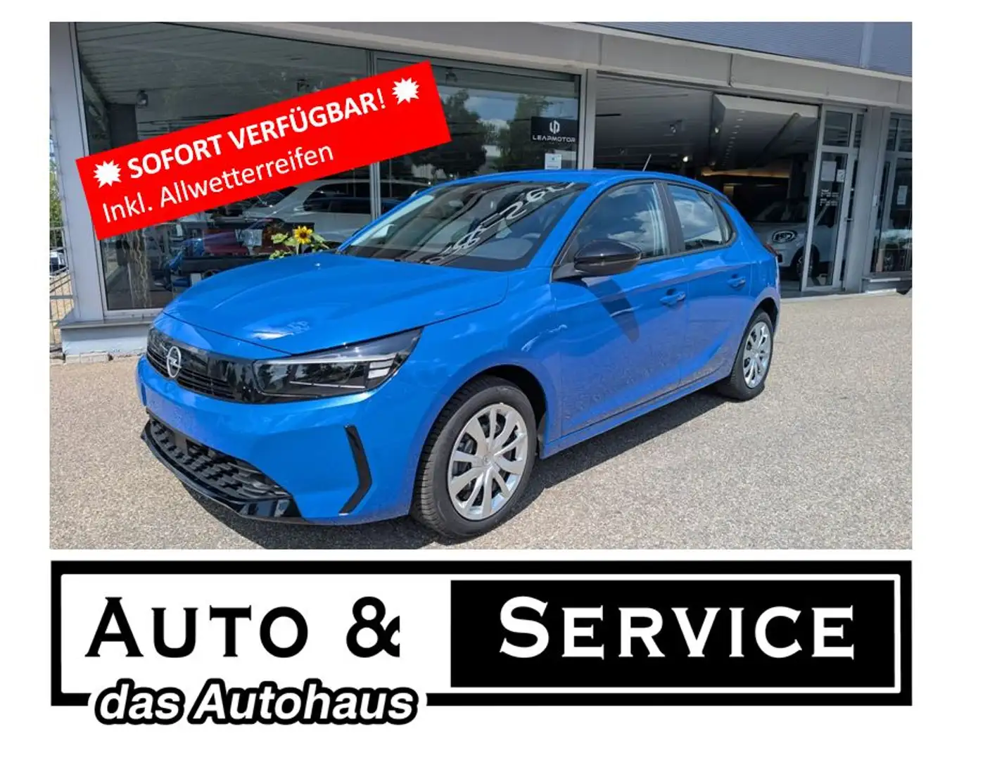 Opel Corsa 🚀💥Preisknaller mit Allwetter💥🚀 Blau - 1
