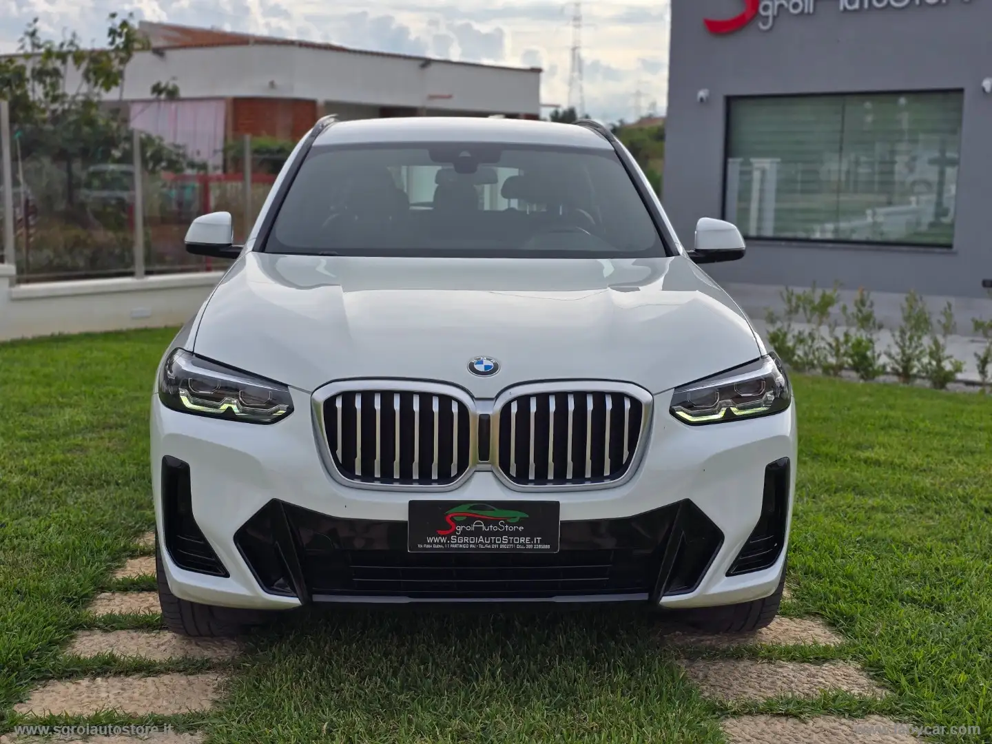 BMW X3 M xDrive20d 48V Msport Blanc - 2