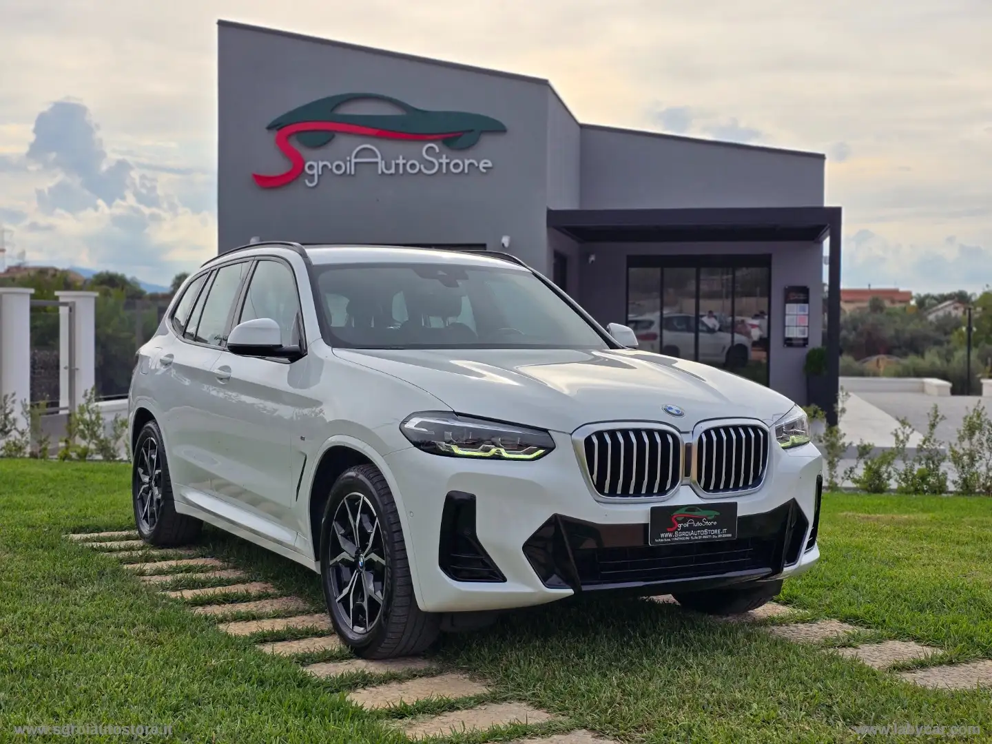 BMW X3 M xDrive20d 48V Msport Blanc - 1