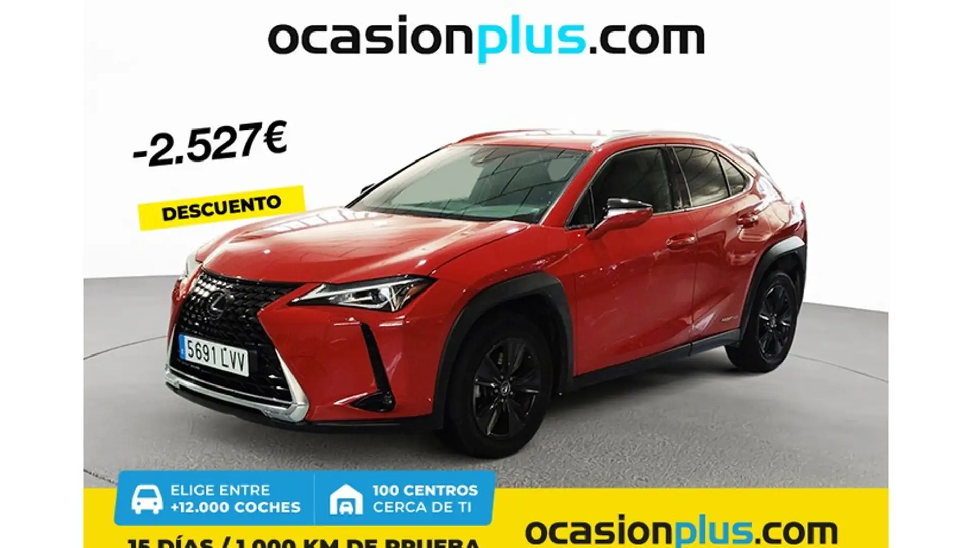 Lexus UX 250h Business 2WD Rojo - 1