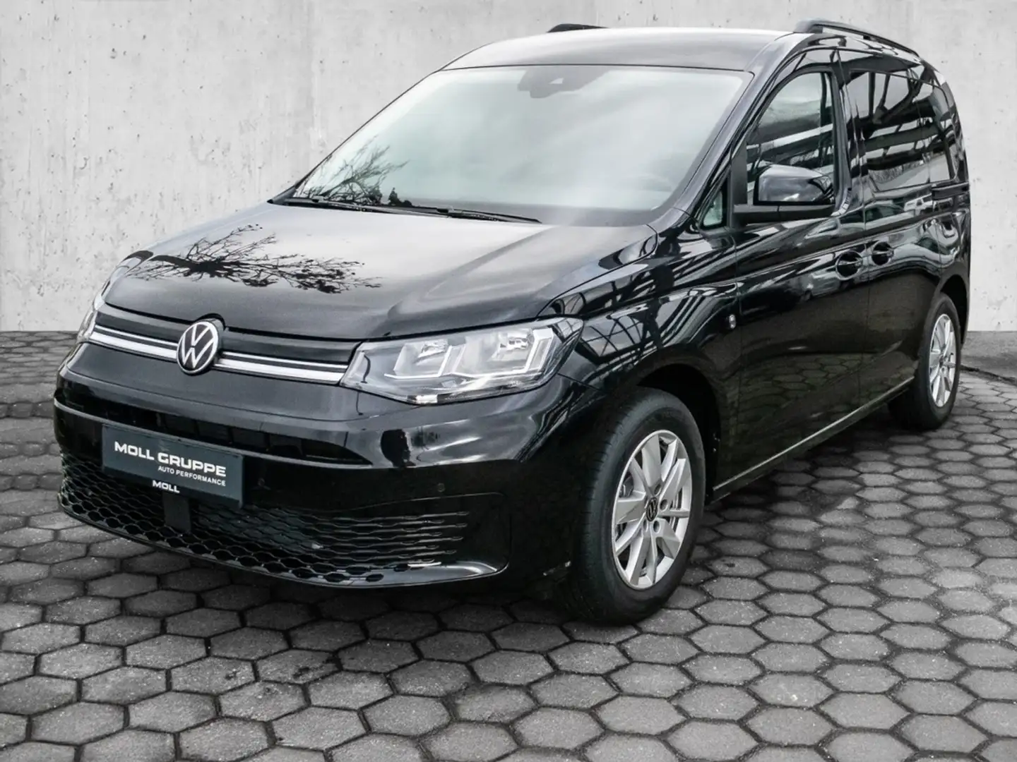 Volkswagen Caddy Life 5-Sitzer TSI DSG PDC GRA Climatronic Schwarz - 2