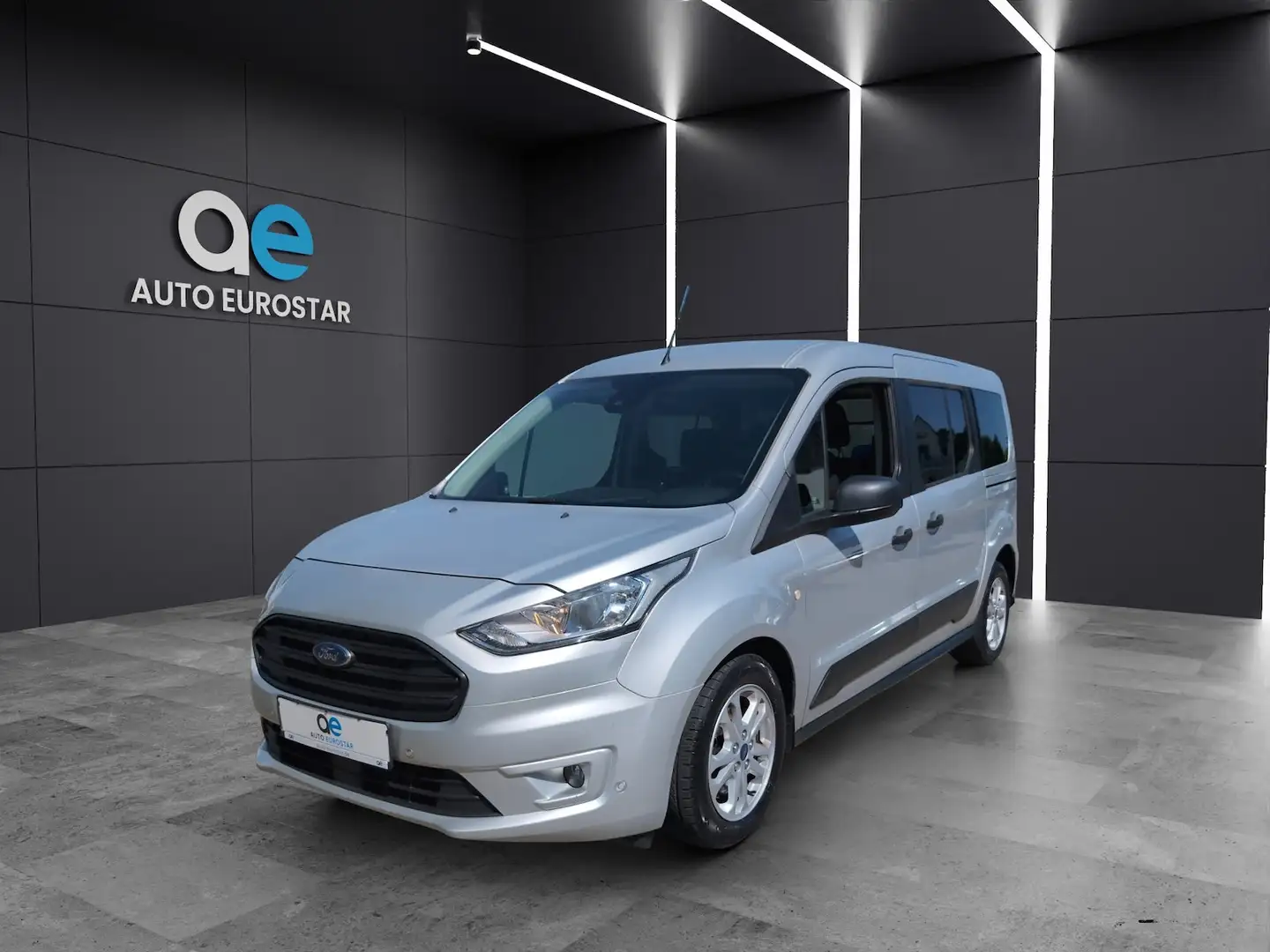 Ford Transit Connect Kombi lang*Automatik*NAV*KAM*AHK Argintiu - 1