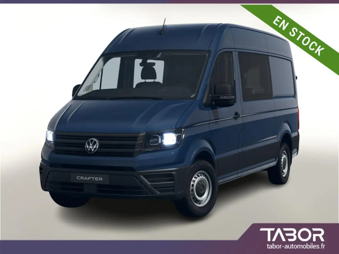 Volkswagen Crafter Plus 35 2.0 TDI 140 L3H3 5-S Bleu - 1