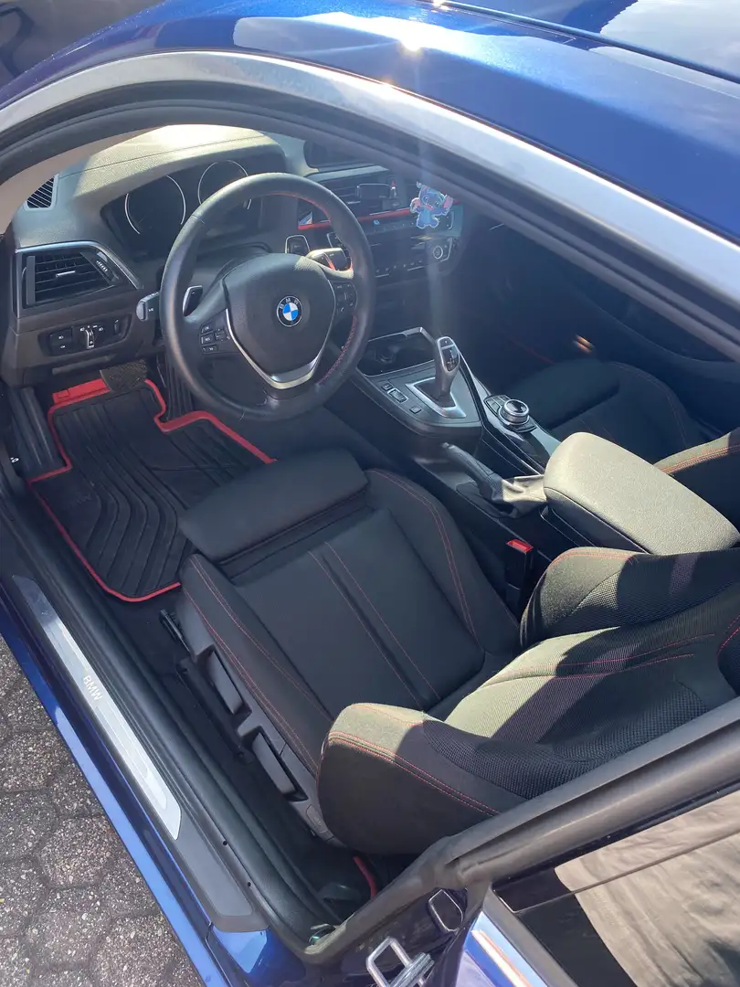 BMW 230 230i Coupe Aut. Sport Line Bleu - 2