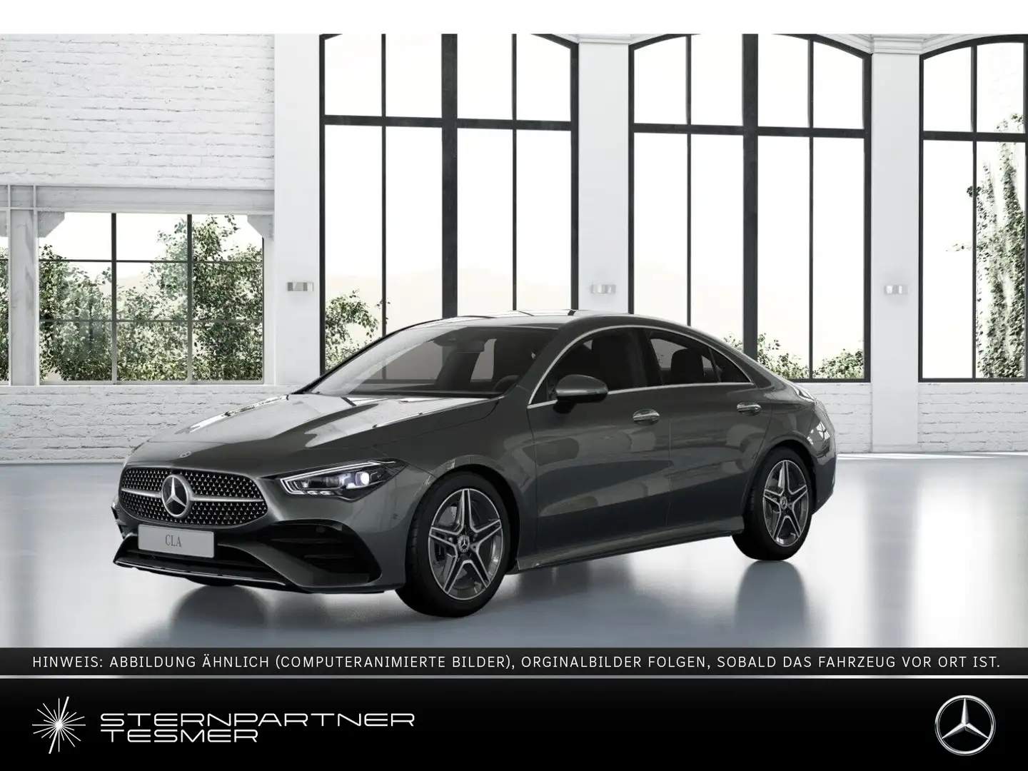 Mercedes-Benz CLA 200 Coupé AMG+Navi+Kamera+AHK+Ambiente+SHZ Grau - 1