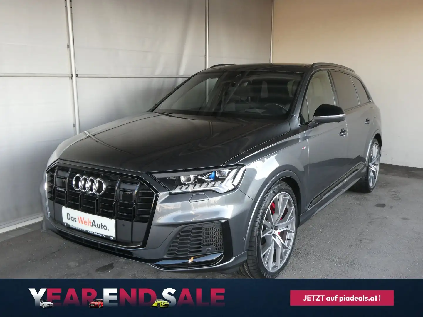 Audi Q7 60 TFSI e quattro S line Grau - 1