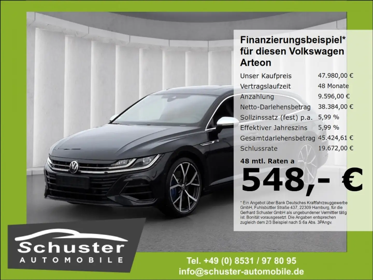 Volkswagen Arteon SB R*270km/h 360°Ka Harm/Kar Panodach AHK Noir - 1