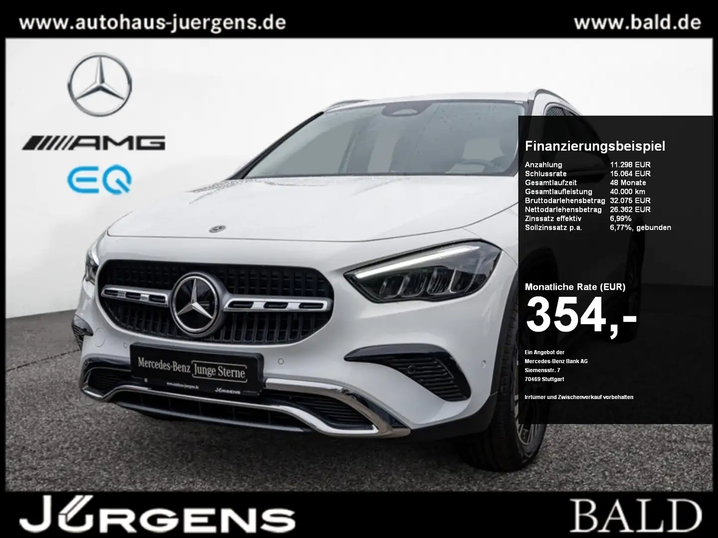 Mercedes-Benz GLA 250 e Progressive/LED/Kamera/EASY-P/Winter Blanco - 1