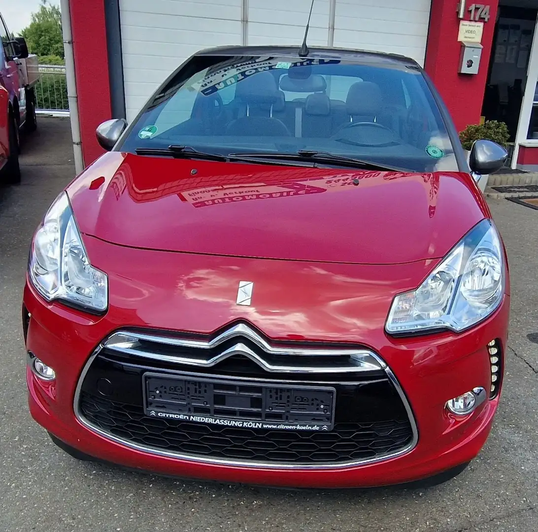 Citroen DS3 Cabrio THP 155 SportChic 56Tkm/Navi Rosso - 2