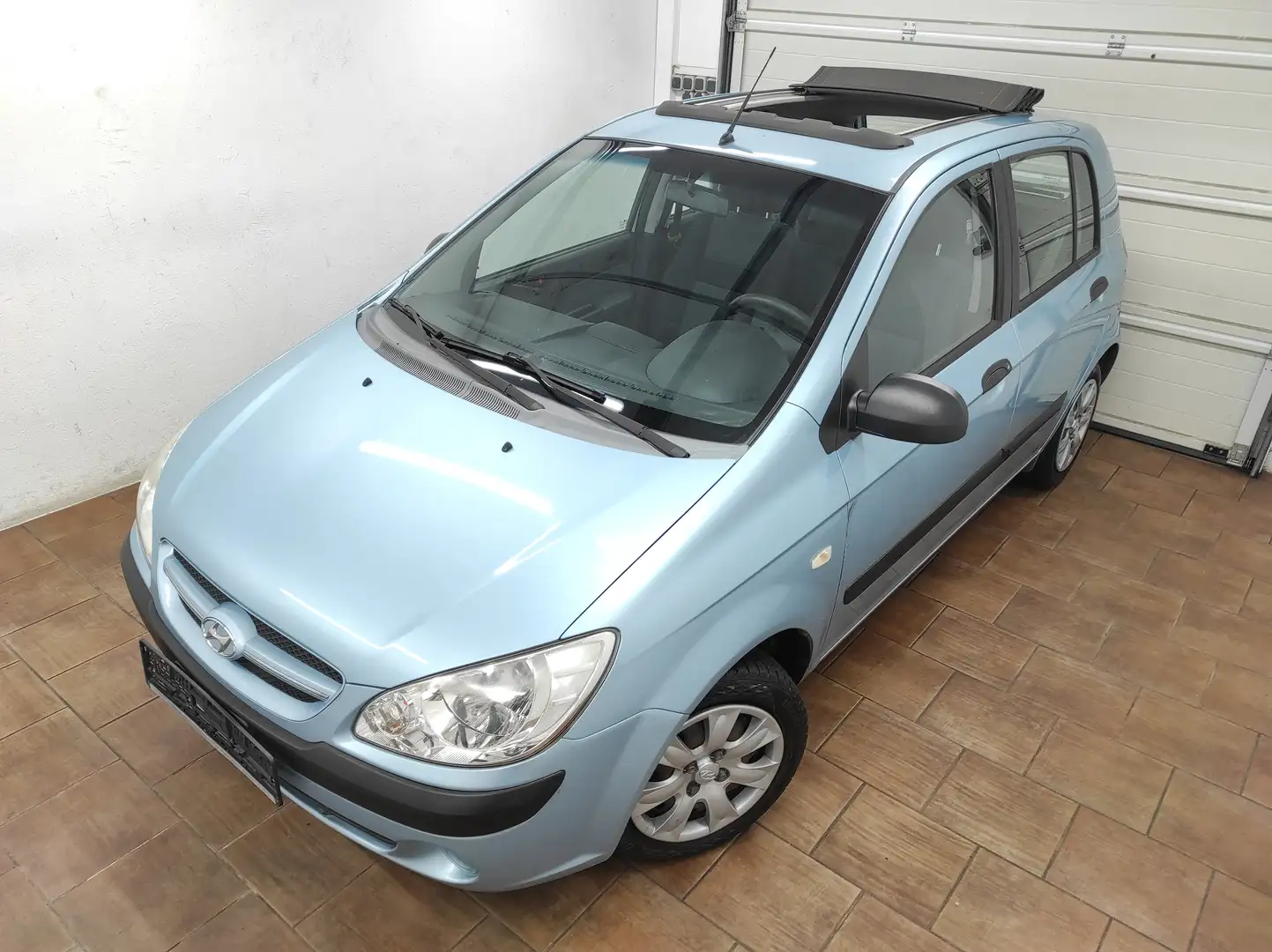 Hyundai Getz 1.1 *TÜV NEU* KLIMA ALLWETTER EURO-4 SERVO COC Blau - 2