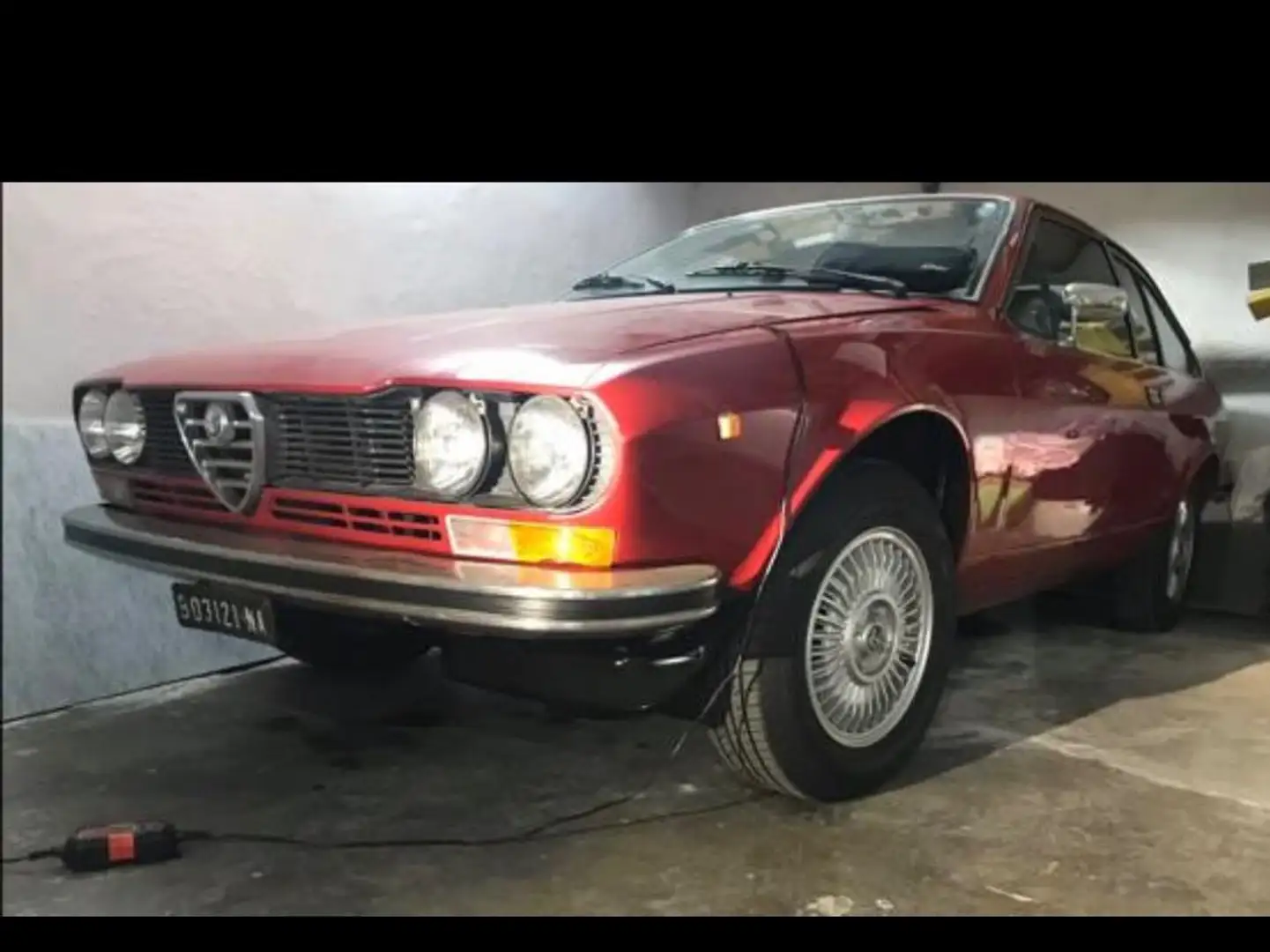 Alfa Romeo Alfetta Coupe GT 1600 prima serie 1977 - Rosso Alfa Czerwony - 1
