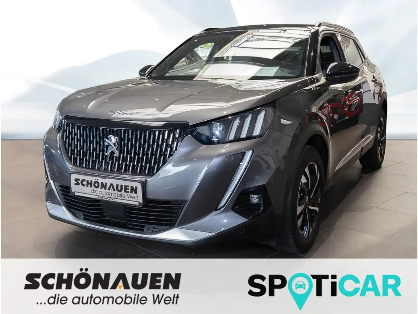 Peugeot 2008 GT-LINE Allure 1.2 PureTech +SHZ+RFK+KLIMA+ Gris - 1