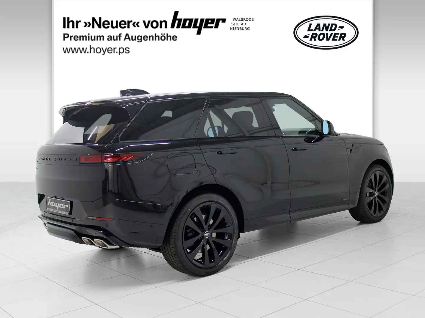 Land Rover Range Rover Sport 4.4 P530 Autobiography AHK Black Design Paket Schwarz - 2