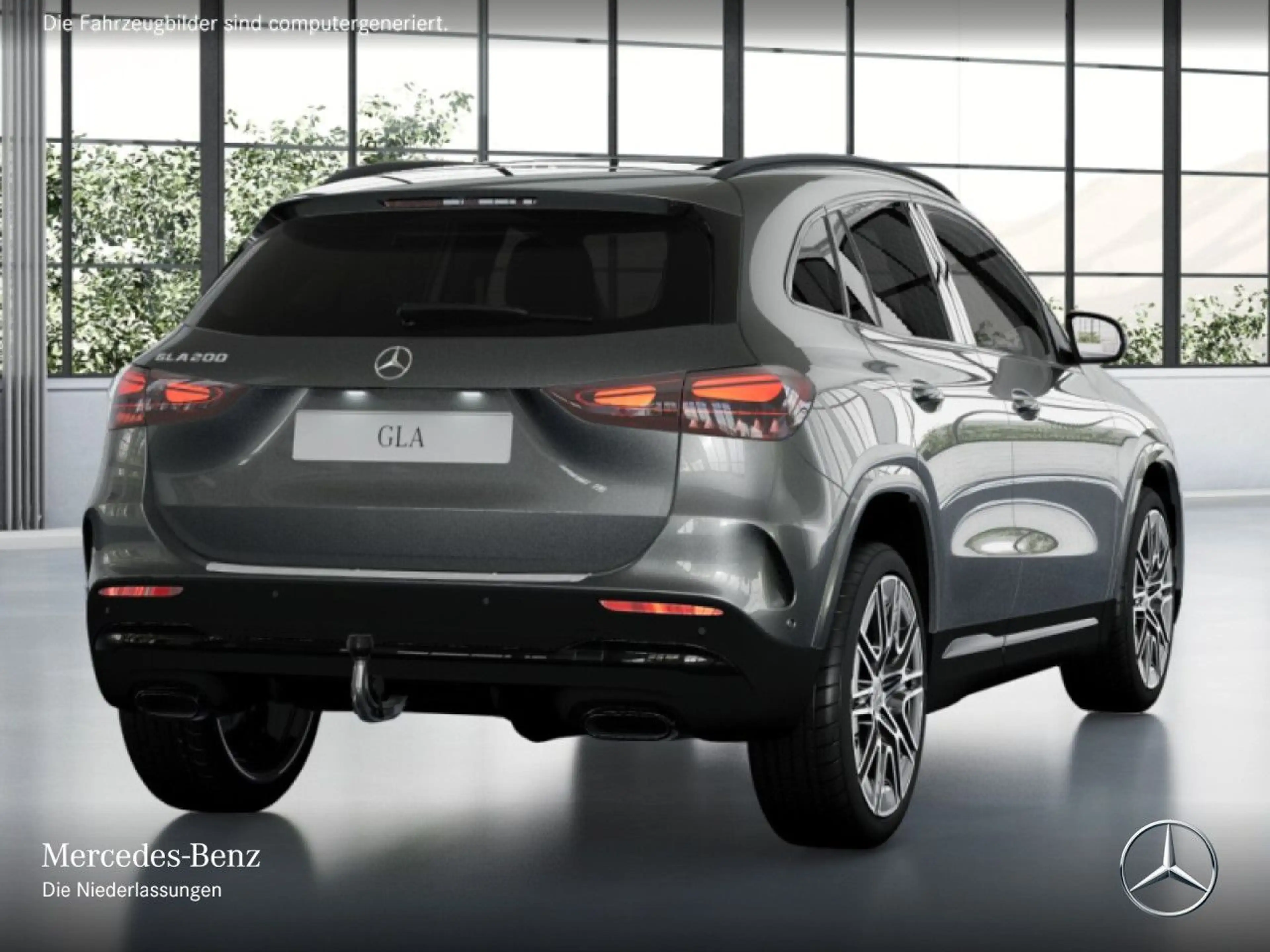 Mercedes-Benz GLA 200 AMG+NIGHT+PANO+360°+AHK+MULTIBEAM+TOTW+7G — photo 4