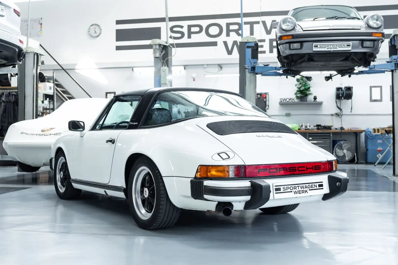 Porsche 911 SC Targa I Motor Revidiert I Top Zustand Weiß - 2