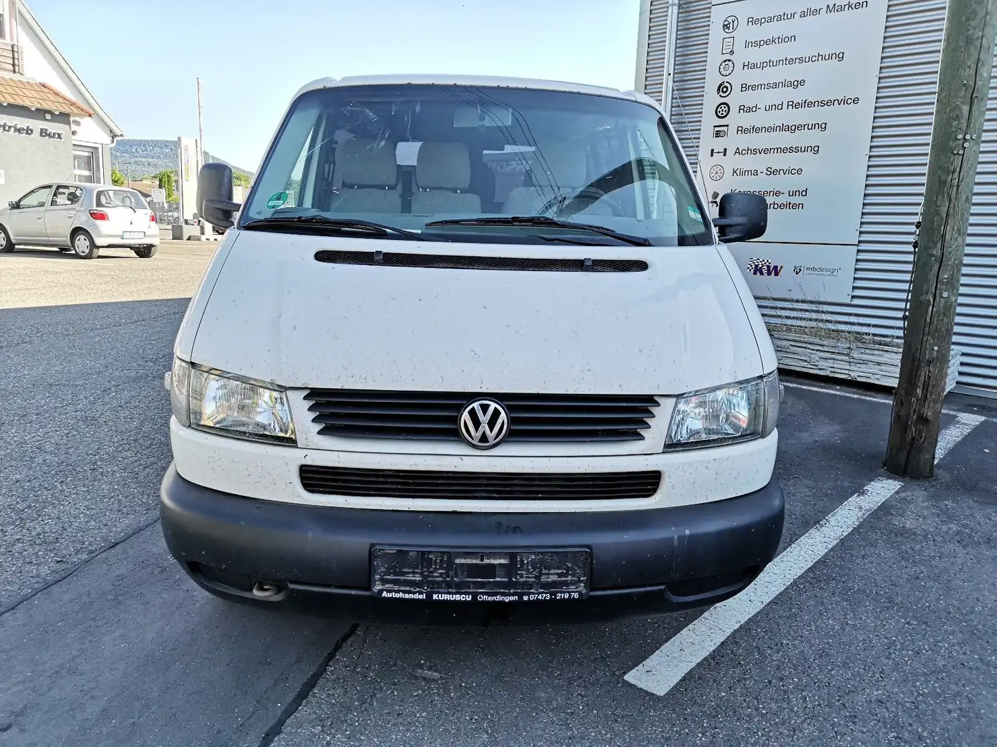 Volkswagen T4 Kombi T4 2.5 TDI Transporter 9-Sitzer Klimaanlage Weiß - 2