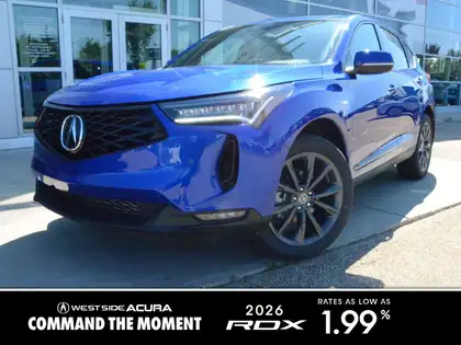 Blue 2026 Acura RDX SUV / Crossover All-Wheel Drive Automatic