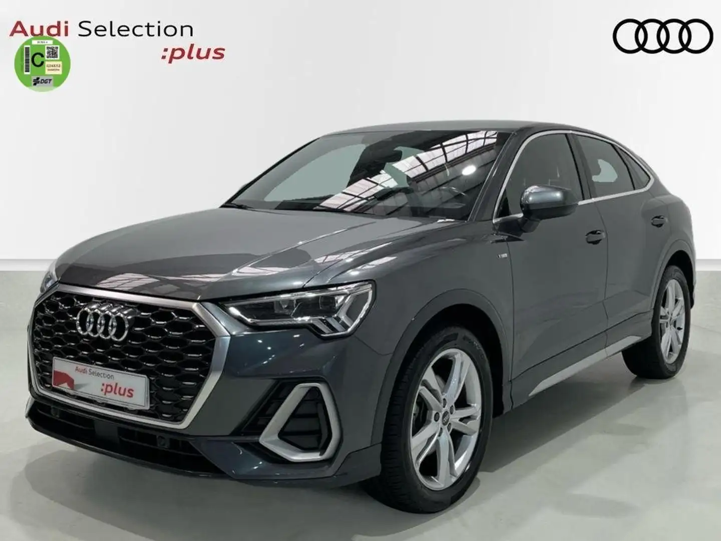 Audi Q3 Sportback 35 TDI S line S tronic Gris - 1