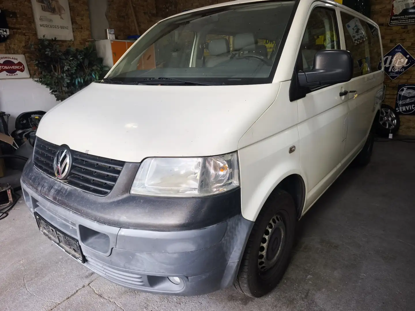 Volkswagen T5 Transporter Weiß - 2