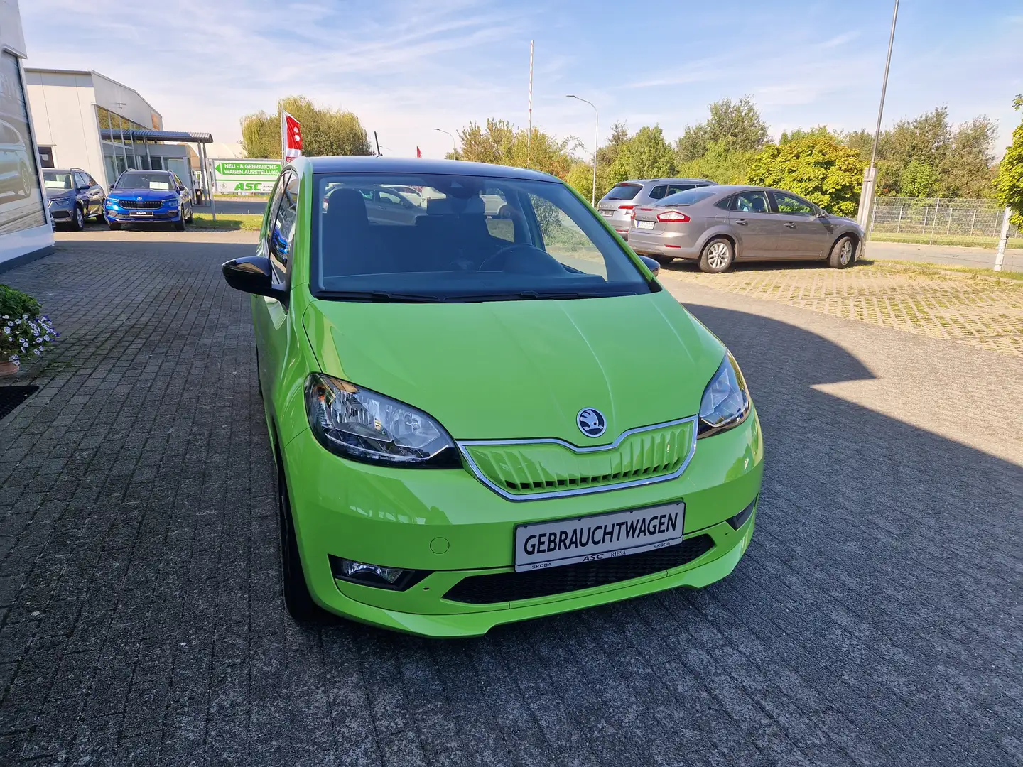 Skoda Citigo Style iV Best of/Climatronic/PDC/SHZ/MFL/NSW/LMF Grün - 2